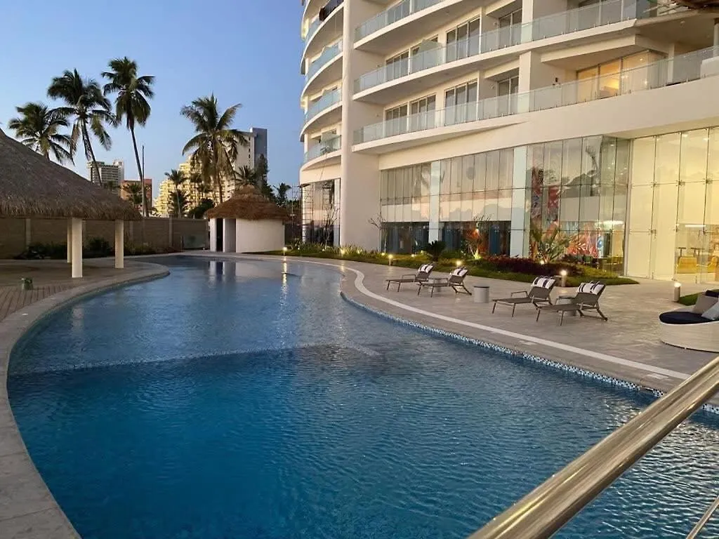 公寓 Apartamento Pie De Playa 马萨特兰 墨西哥